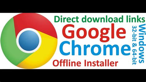 direct download links (offline installers) for the .
